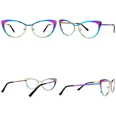 Gold Metal Glasses Frames