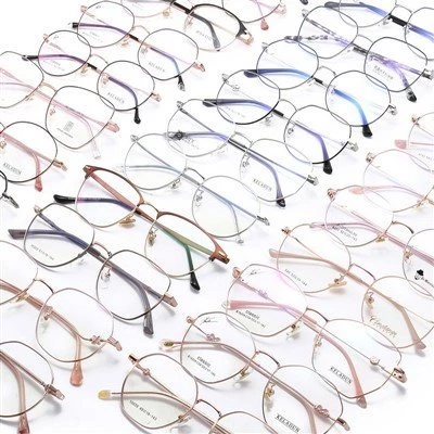Thick Metal Glasses Frames