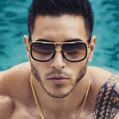 Aviator Metal Sunglasses For Men