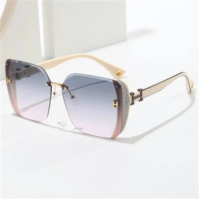 Gradient Lens Sunglasses Men
