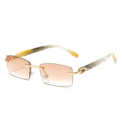Ivory Color Buffalo Horn Sunglasses