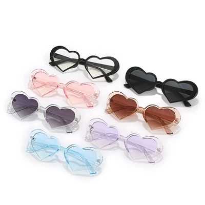 Love Heart Shaped Sunglasses For Women