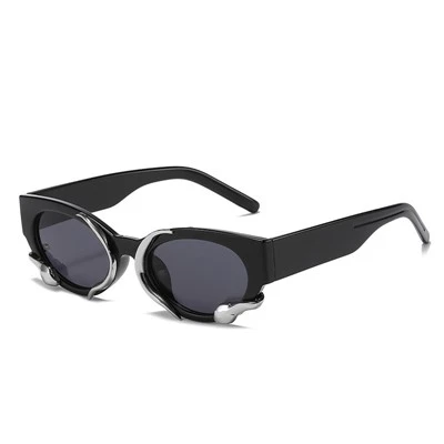 Metal Snake Decoration Sunglasses Wholesale