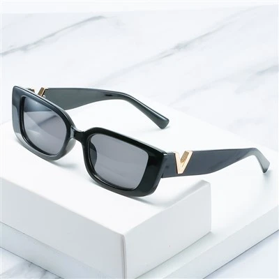 New Trendy V Sunglasses Plastic Mens