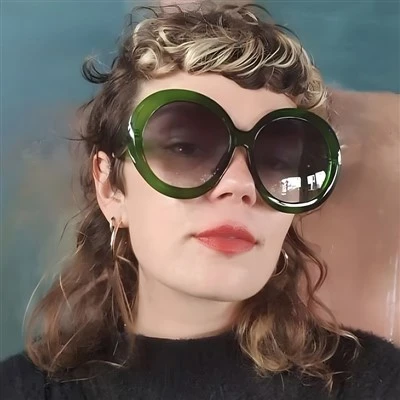 Round Oversized Sunglasses For Women