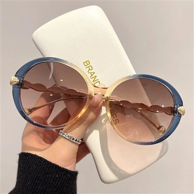 Round Shaped Sun Shades Women